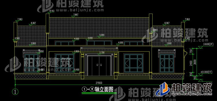 正立麵圖